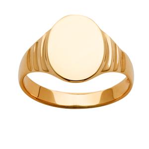 <p>Oval Signet Ring (approx 13x11mm)</p>