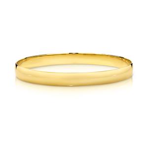 <p>Solid golf bangle </p>
<p>Approx weight 18.4gm (9ct Yellow, 65mm)</p>