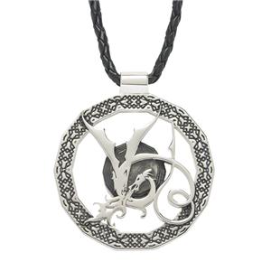 <p> The Hobbit - Smaug Dragon pendant. (Oxidised)</p>
<div>Includes black leather braided cord and official collectors jewellery box.</div>
<div>GWP Promotion - Get a free A2 poster with purchase.</div>