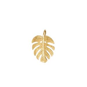 9ct Yellow Gold Leaf Pendant
